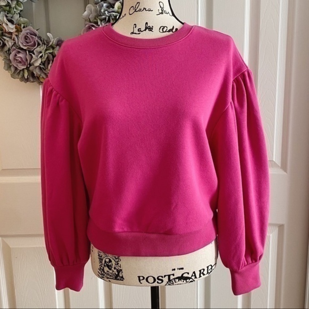 NWT PROLOGUE Pink Pullover Dolman Long Sleeve Sweatshirt Top
